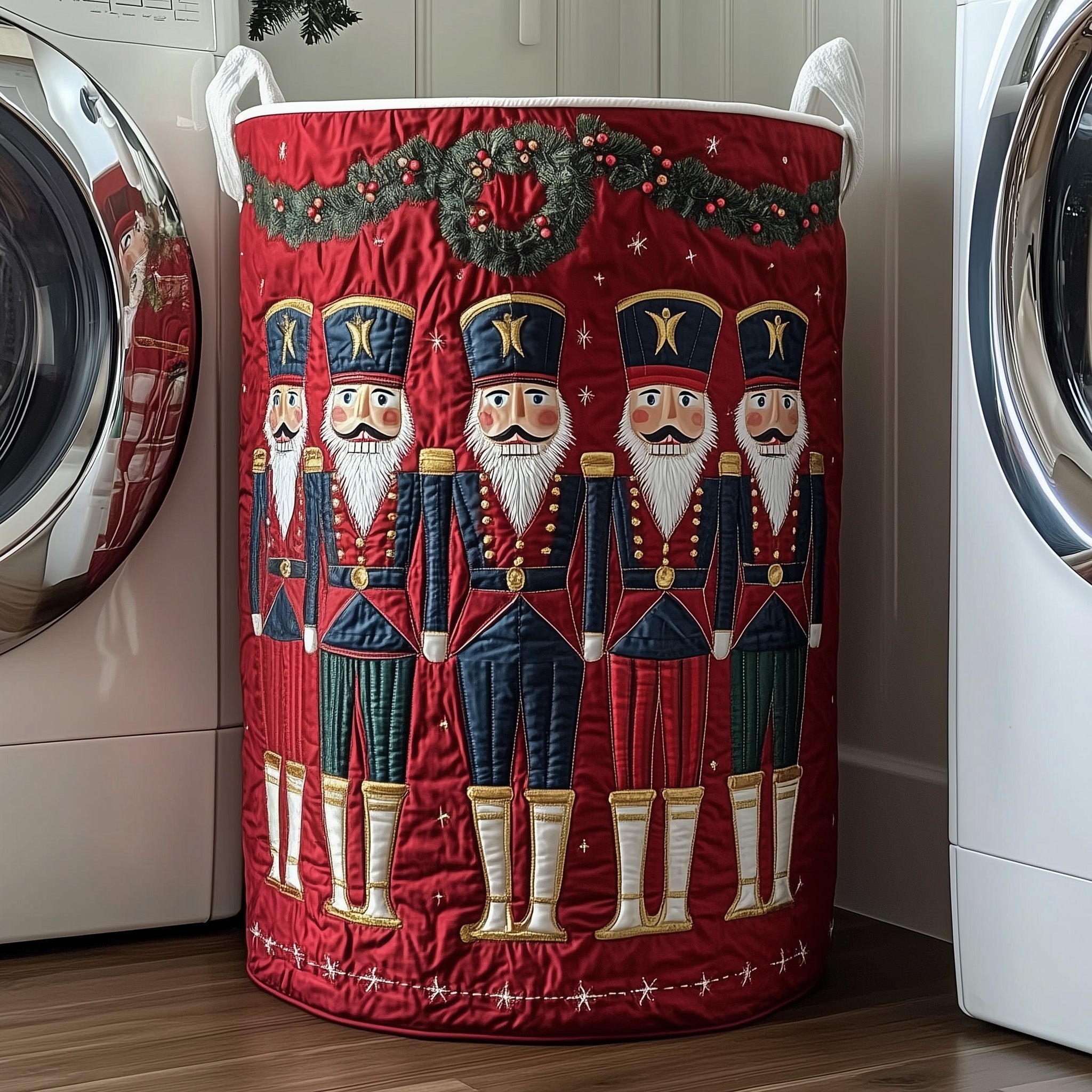 Christmas Quilted Laundry Basket Best Christmas Gift For A Daughter