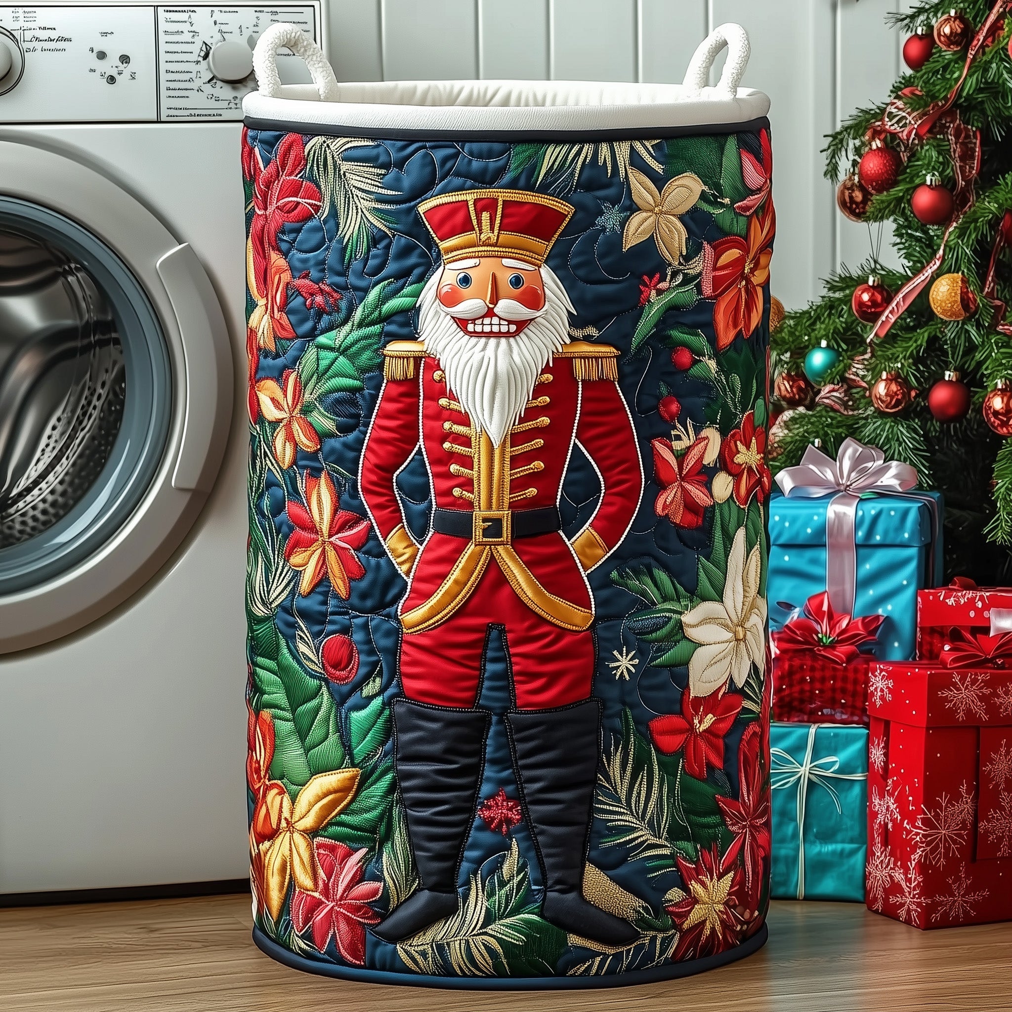 Christmas Quilted Laundry Basket Top Christmas Gifts For Girlfreind