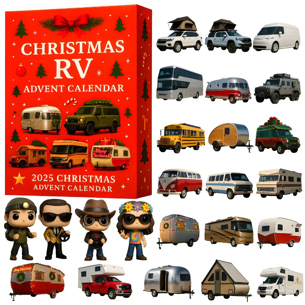 Christmas Rv Ornament Advent Calendar 2025 Advent Calendar Christmas Countdown Calendar