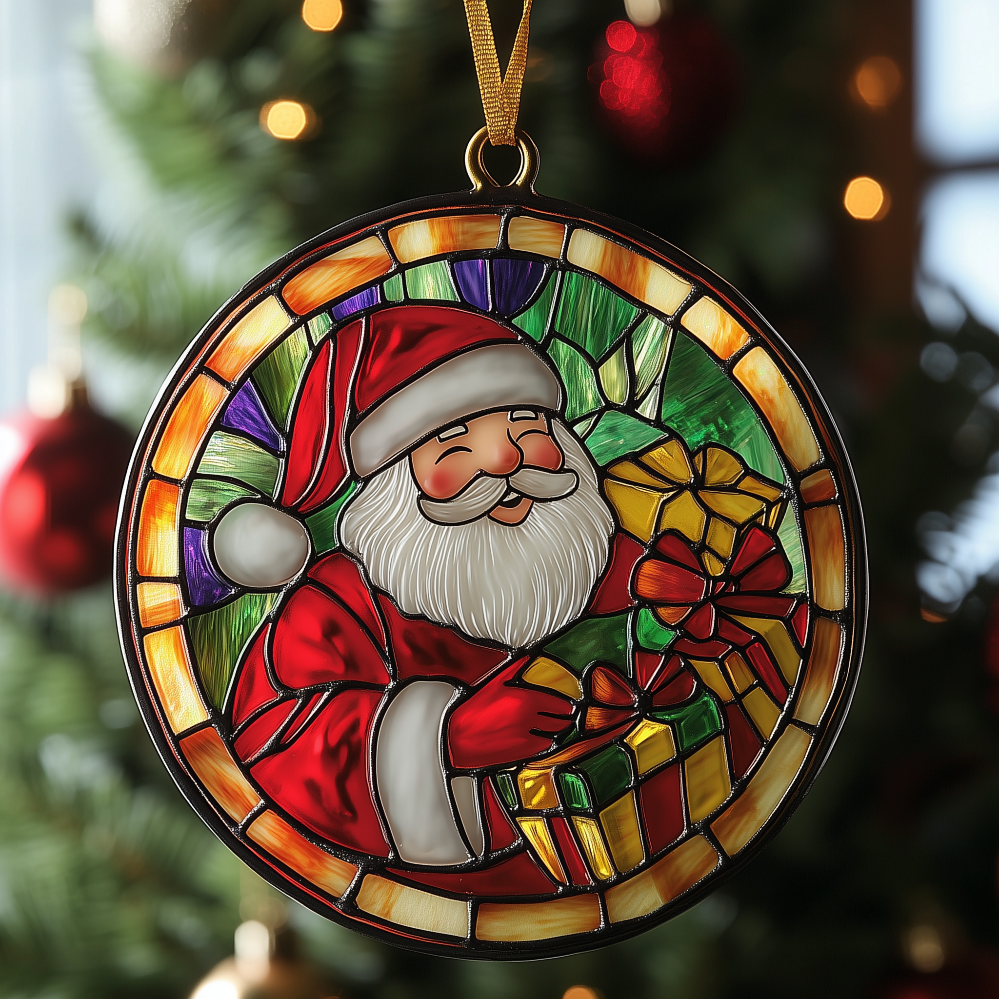 Christmas Santa Mica Ornament Turn Your Memories into Keepsakes with Our Ornaments
