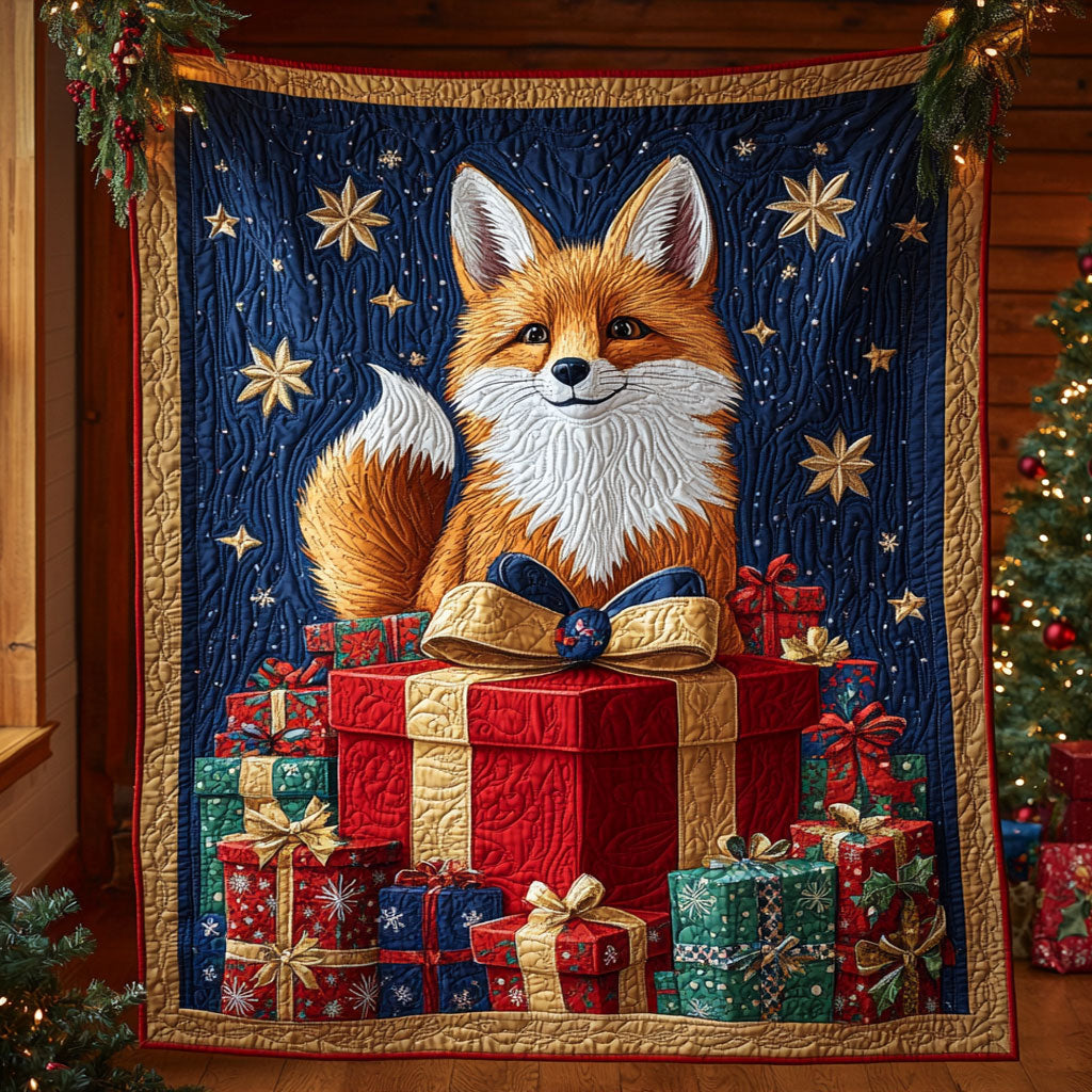 Christmas Tail Quilt Charming Quilt Blanket Gift for Festive Spirit