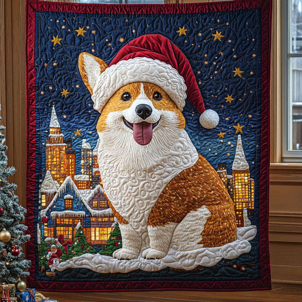 Christmas Tail Quilted Blanket King Blanket Unique Christmas Gifts