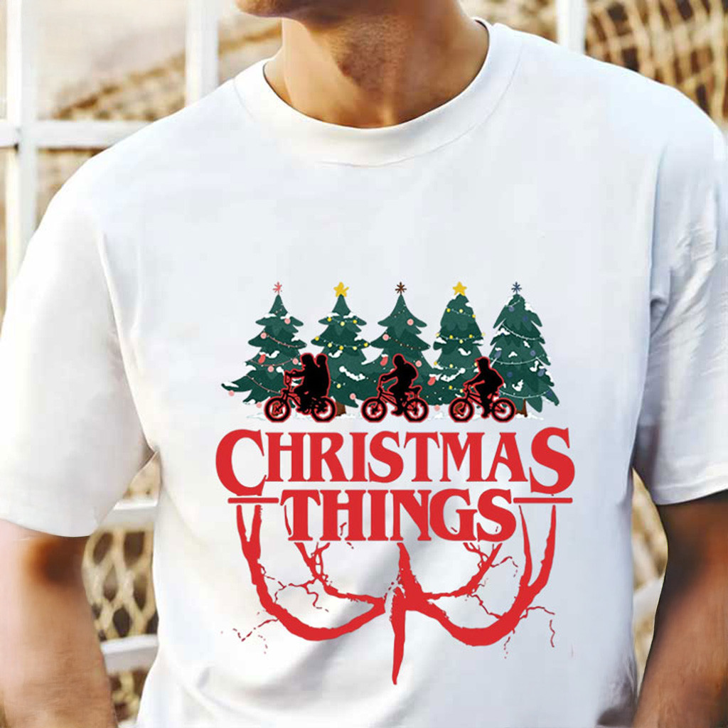 Christmas Things Stranger Things TV Series Shirt Christmas Gifts For Boyfriend Christmas Things Stranger Things TV Series Shirt Christmas Gifts For Boyfriend