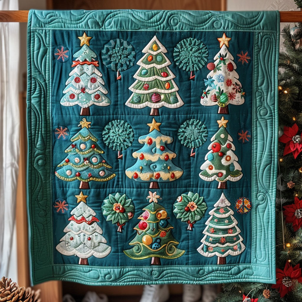 Christmas Tree Quilt Blanket Christmas Throws Meaningful Christmas Gifts
