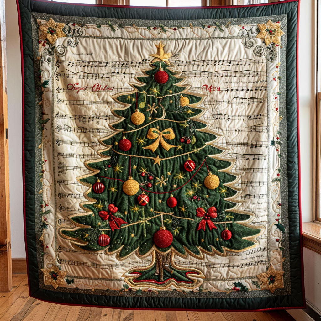 Christmas Whisper Quilt Premium Quilt Blanket for Family and Guests