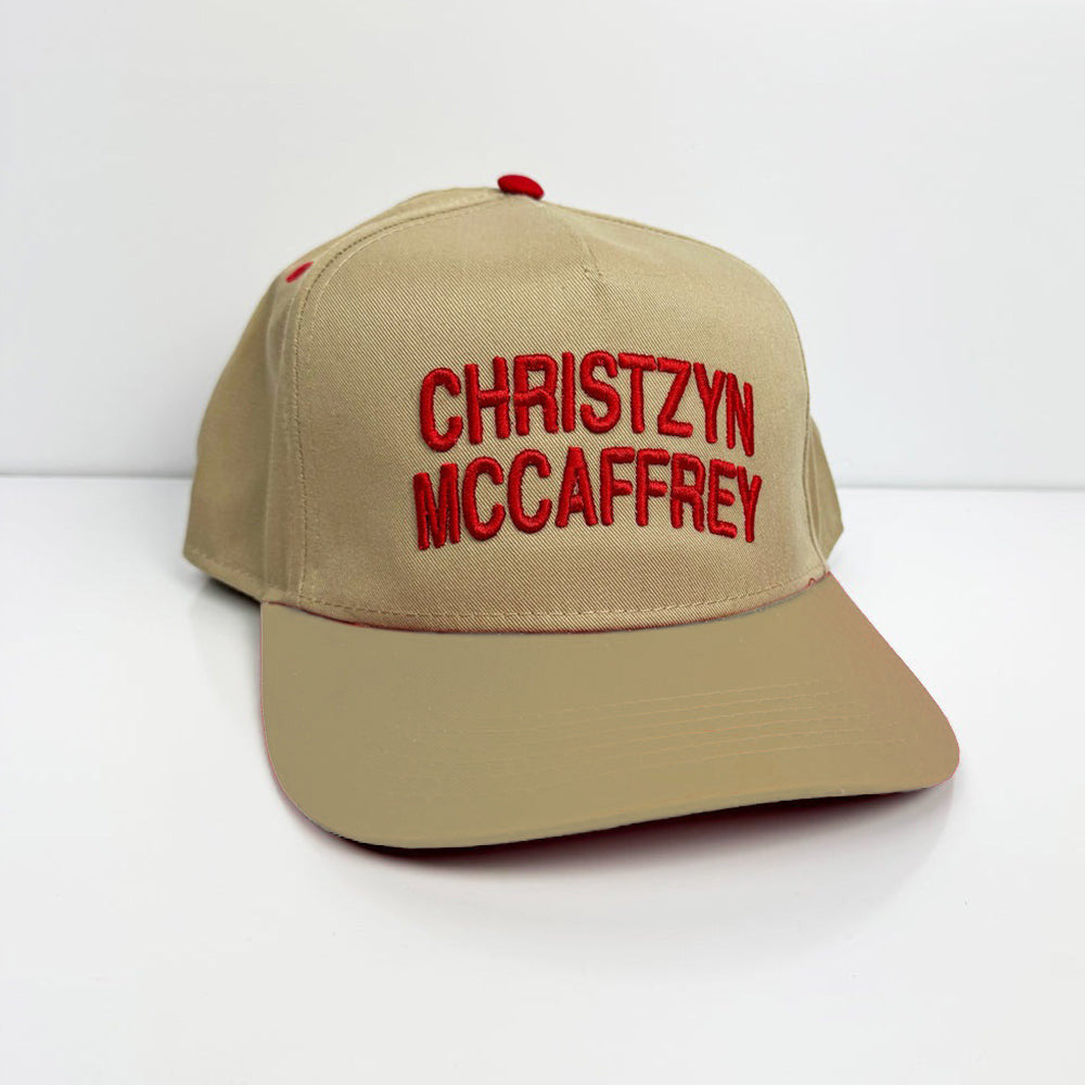 Christzyn McCaffrey Hat George Kittle Christian Mccaffrey Hat Gift For Fans Christzyn McCaffrey Hat George Kittle Christian Mccaffrey Hat Gift For Fans