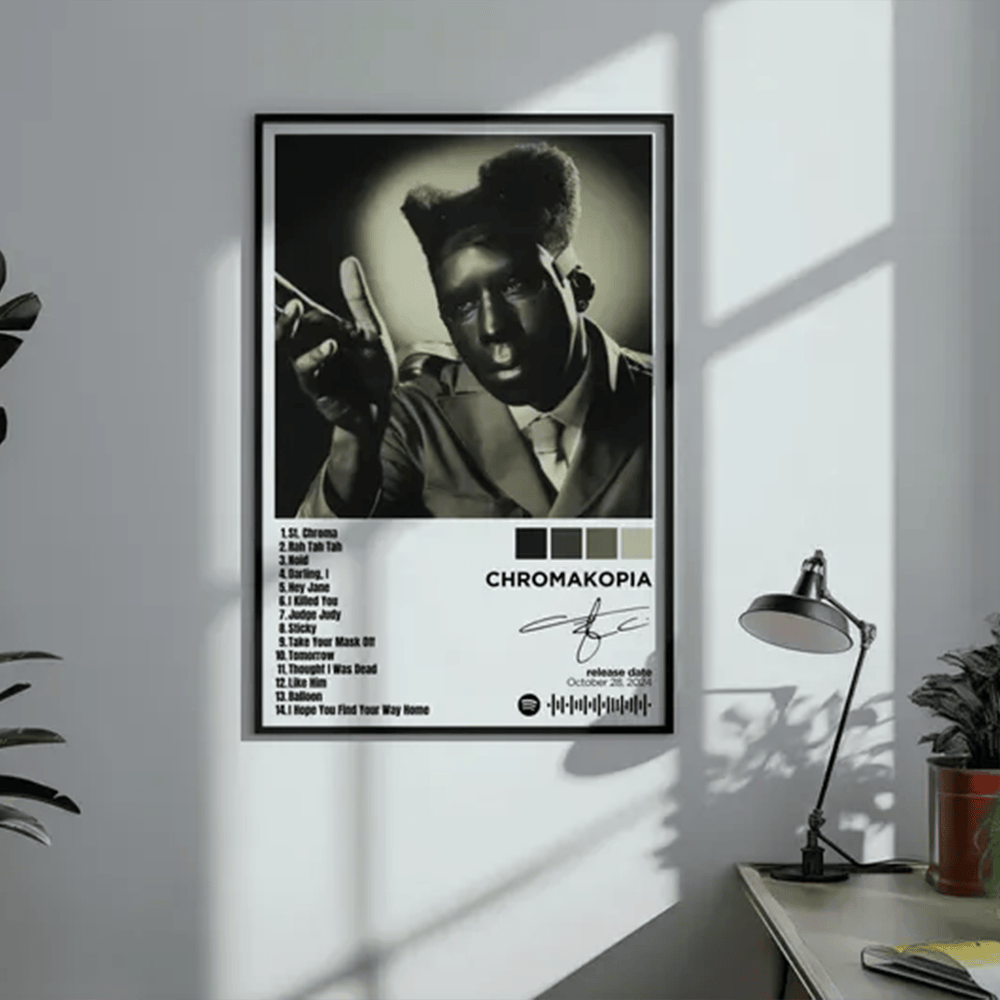 Chromakopia By Tyler The Creator Album Poster Tyler The Creator Merch Music Fan Gift