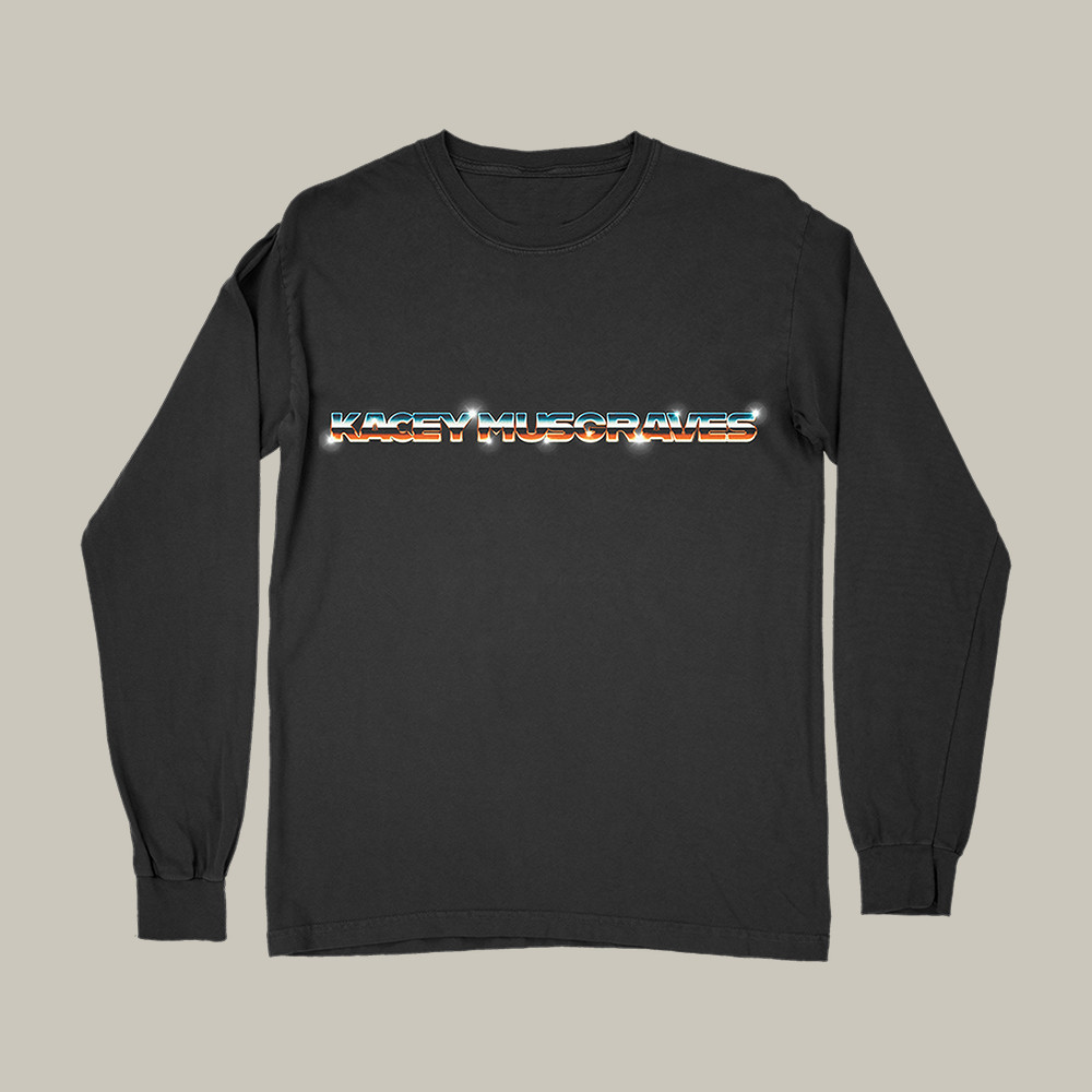 Chrome Kacey Musgraves Long Sleeve Shirt Music Apparel Gift For Kacey Musgraves Fans