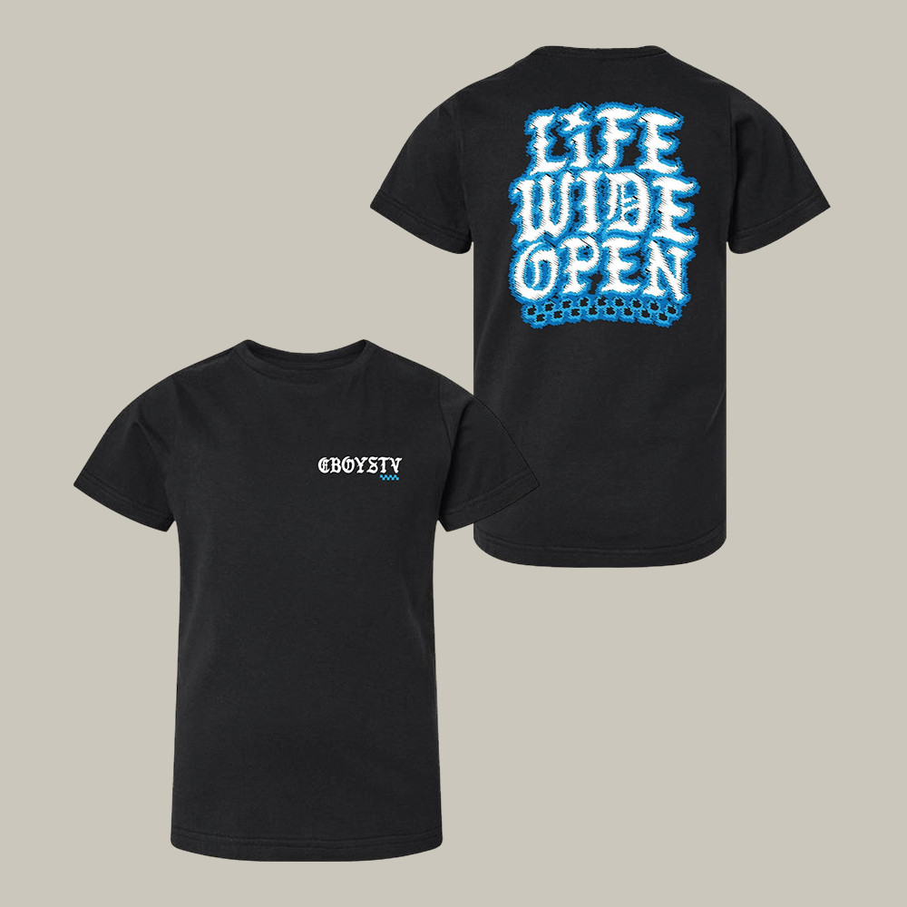 Chrome Thread CboysTV T-Shirt Life Wide Open Shirt CboysTV Gift For Husband Birthday