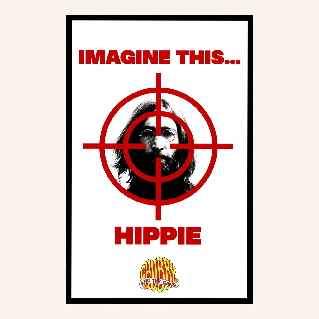Chubby And The Gang Merch Imagine This Hippie Poster Home Decor Gifts For Rock Music Lovers Chubby And The Gang Merch Imagine This Hippie Poster Home Decor Gifts For Rock Music Lovers