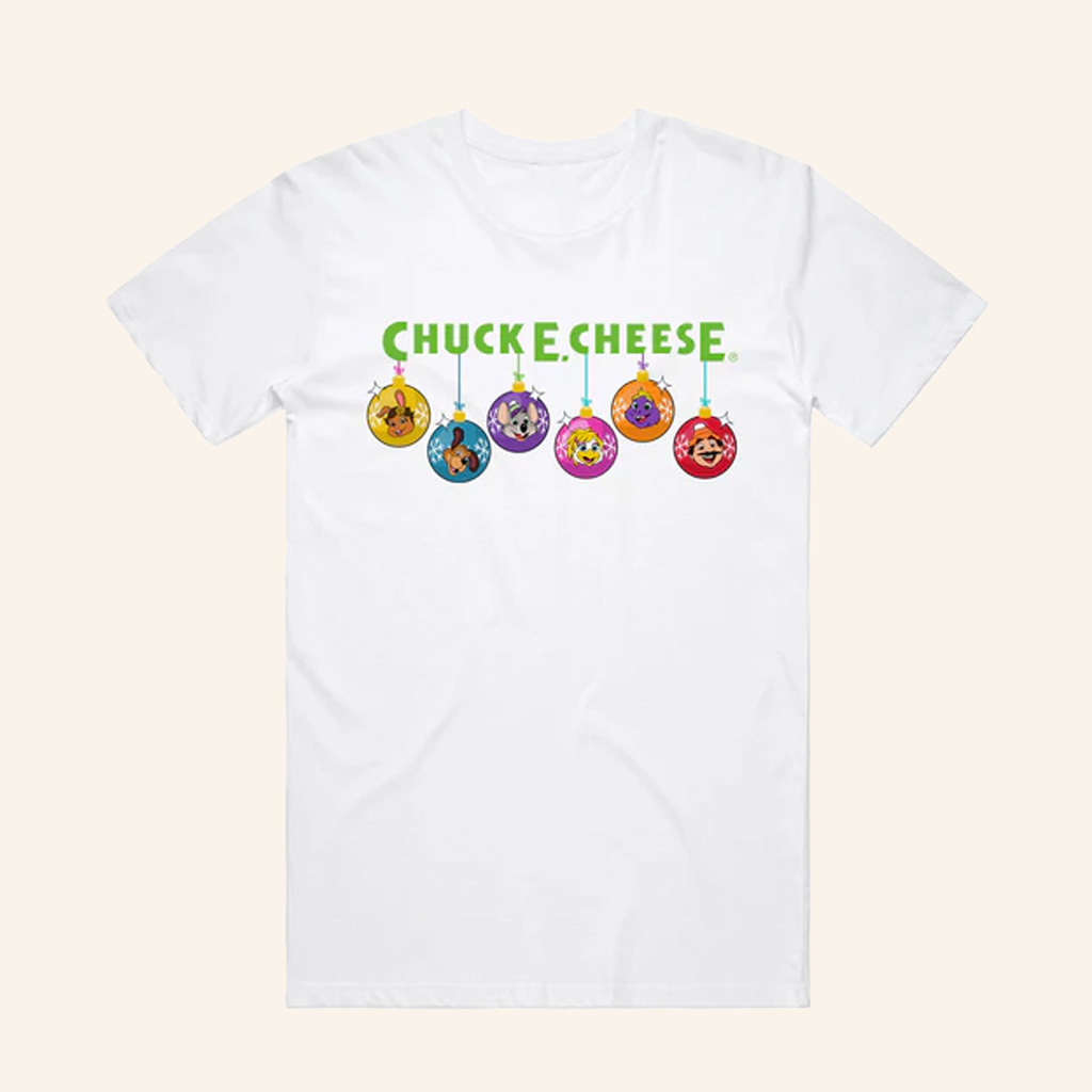 Chuck E Cheese Merch Ornament T-Shirt Christmas Gifts For Girlfriend