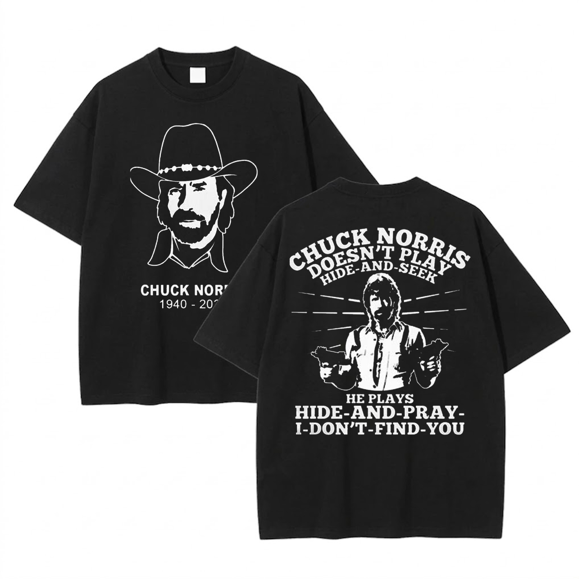 Chuck Norris Death T-Shirt Cowboy Legend Walker Texas Ranger Remembrance Gift For Fans