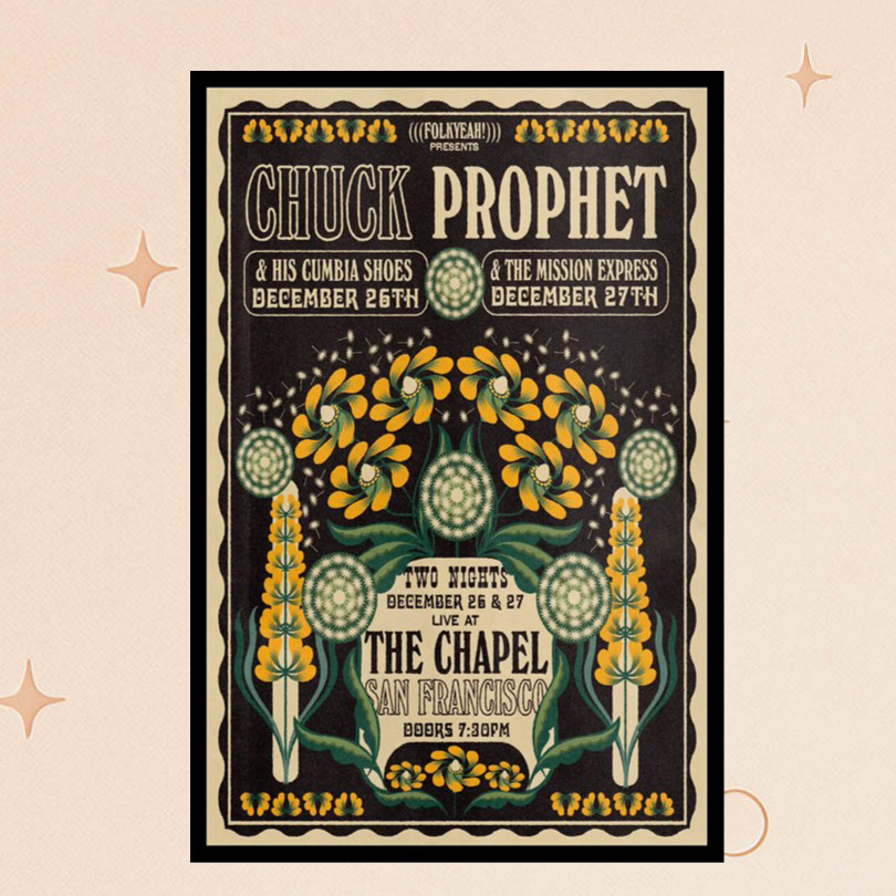 Chuck Prophet Merch San Francisco California December 26 27 2025 Poster Gifts For Music Lovers Chuck Prophet Merch San Francisco California December 26 27 2025 Poster Gifts For Music Lovers