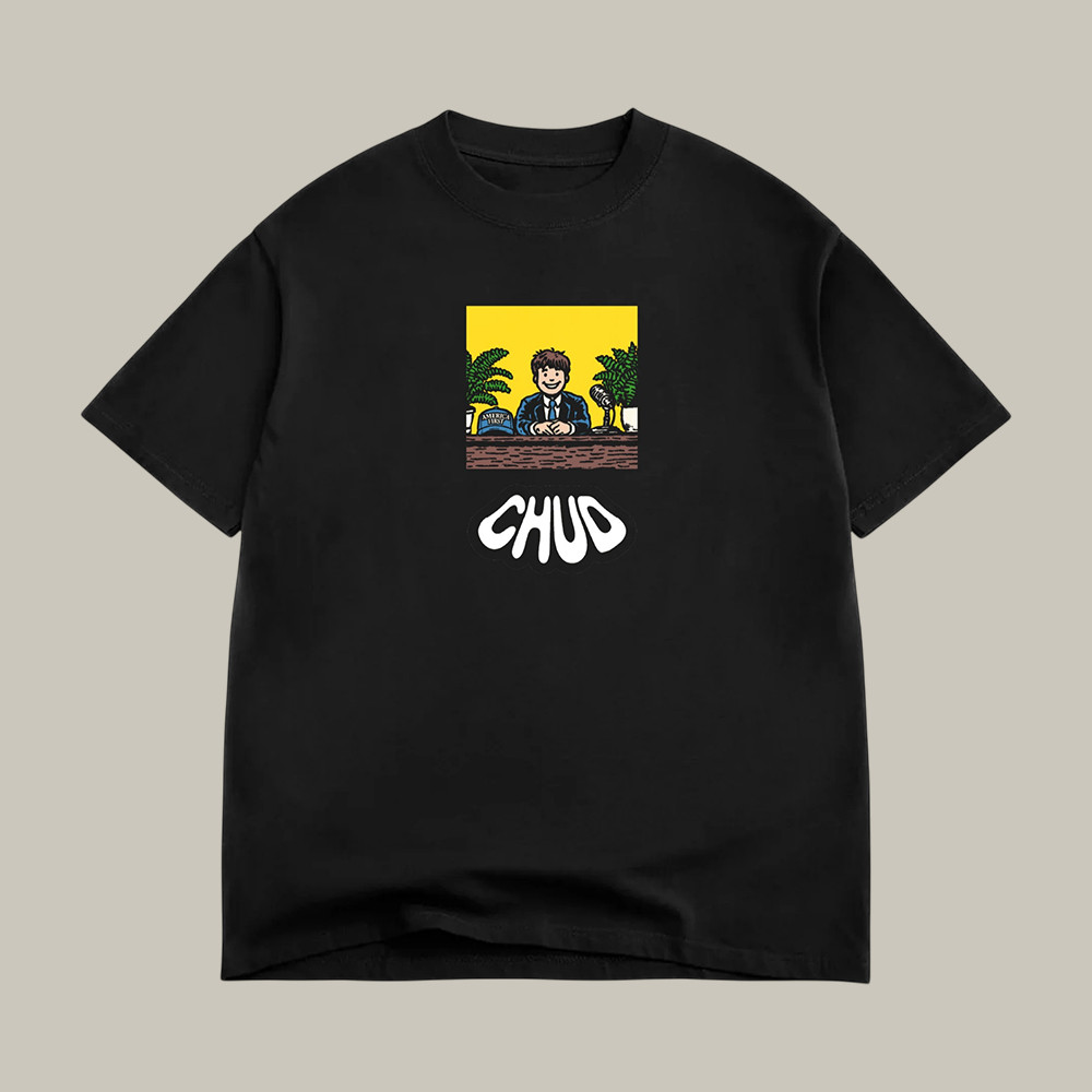 Chud Nick Fuentes T-Shirt Nick Fuentes Cartoon Portrait Tee Political Commentary Lover Gift