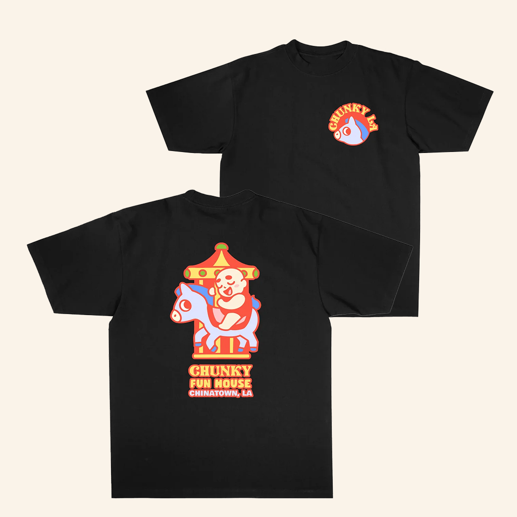 Chunky Things Merch Chunky Baby Horse Carousel T-Shirt Gifts Ideas For Her