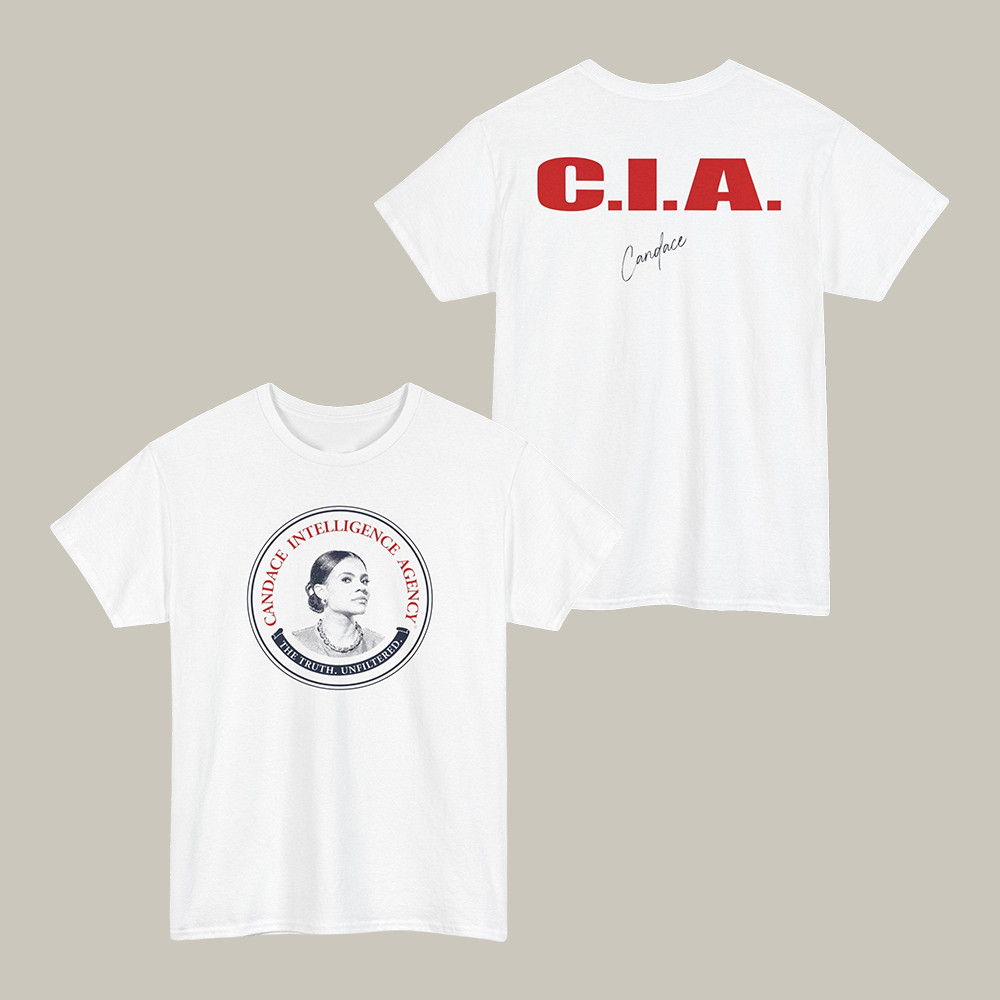 CIA Candace Intel T-Shirt Candace Owens Clothes Cool Gift For Supporters