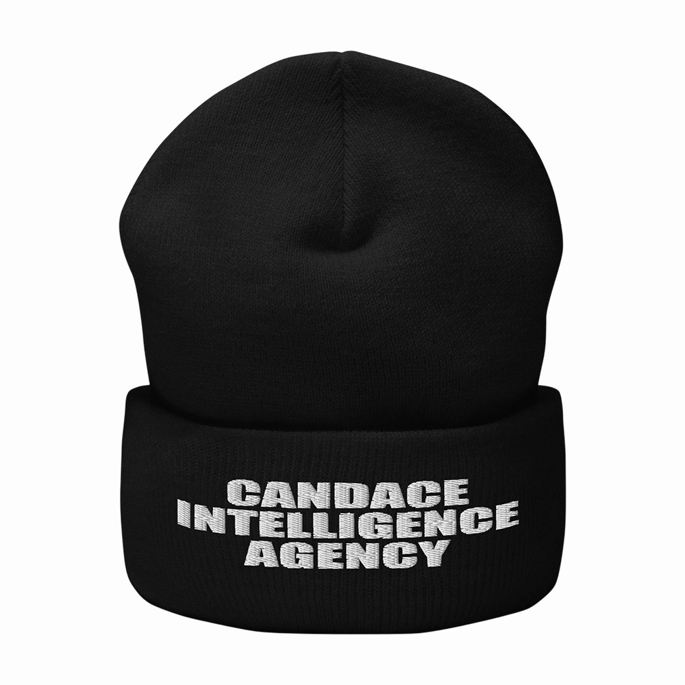 CIA Candace Owens Beanie Social Media Influencer Merch Candace Owens Fans Gift