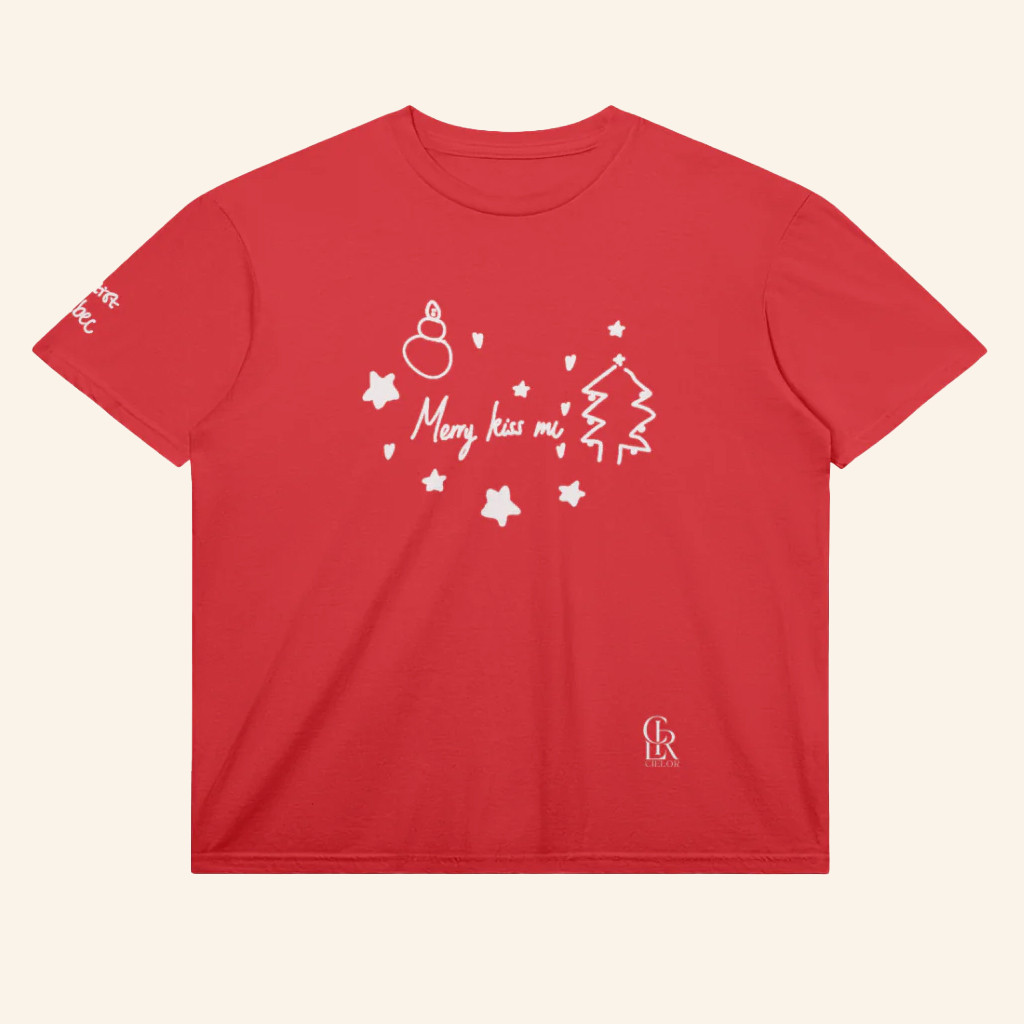 Cielor Merch Becky's Doodle T-Shirt Merry Kiss Me Shirt Christmas Gifts For Her Cielor Merch Becky's Doodle T-Shirt Merry Kiss Me Shirt Christmas Gifts For Her