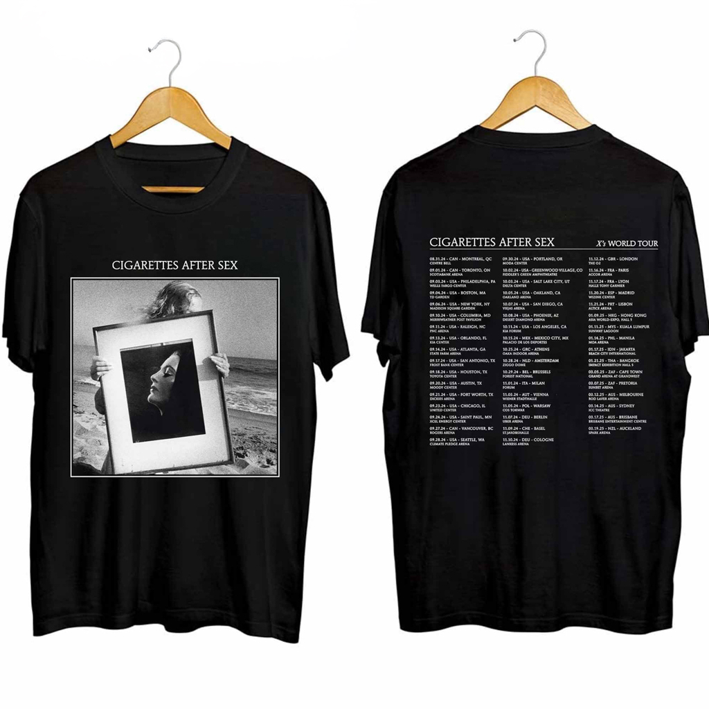 Cigarettes After Sex 2024 Tour Shirt Fan Merch Music Lover Gift Ideas For Him