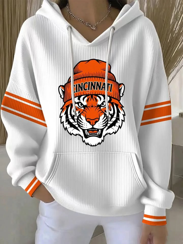 Cincinnati Football Hoodie Game Day Hoodie CB Merch Gift For Football Lovers