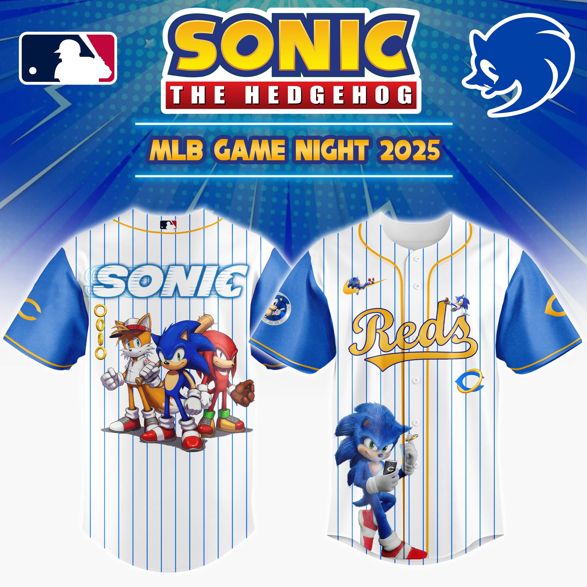 Cincinnati Reds x Socnic Game Night Jersey 2025 Gifts For Baseball Fans