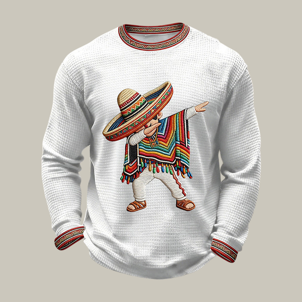 Cinco De Mayo 2026 Viva La Fiesta Long Sleeve Shirt Mexican Pride Apparel Gift Idea For Husband