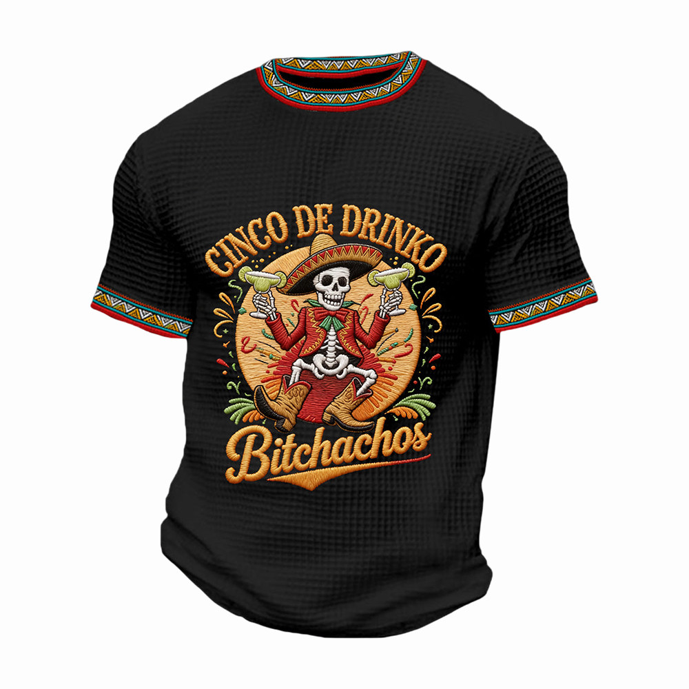 Cinco De Mayo Funny Skeleton Drinking Shirt Festival Apparel Mexican Culture Gifts