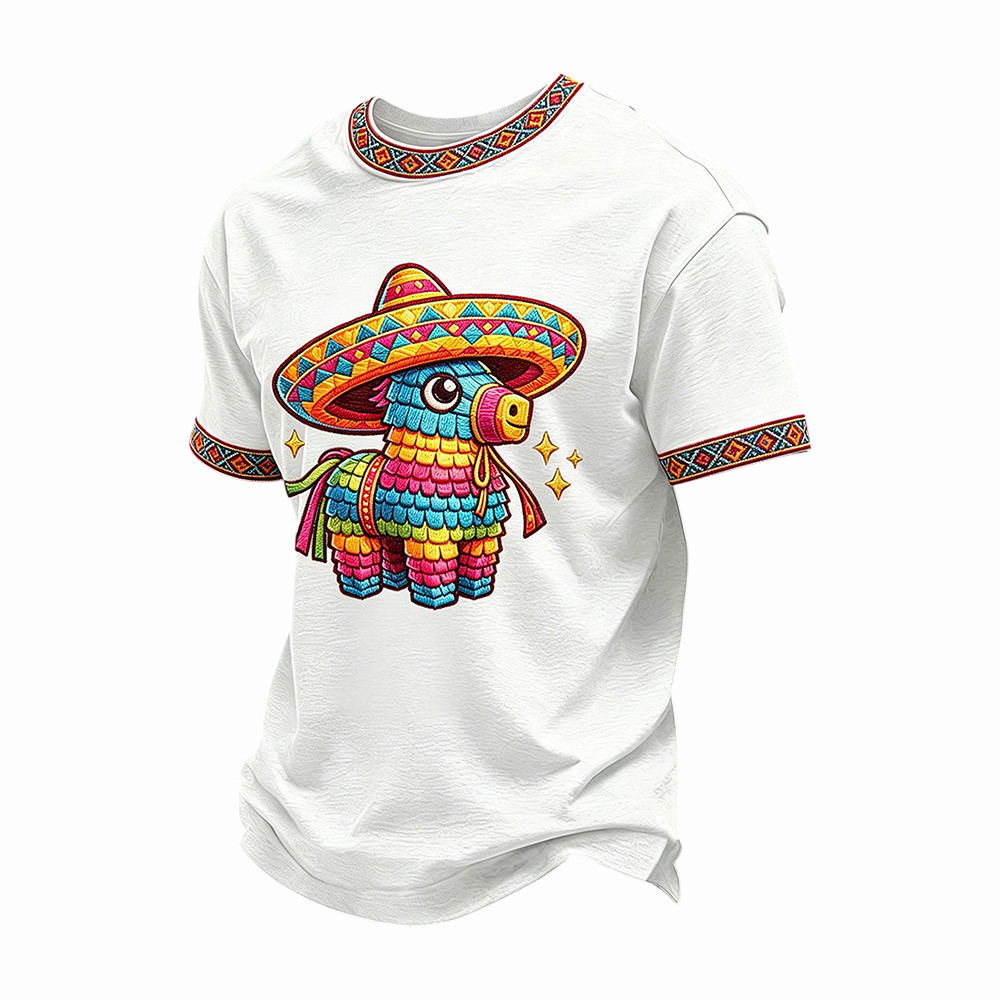Cinco De Mayo Funny Sombrero Pinata T-Shirt Mexican Themed Apparel Unique Gift Ideas