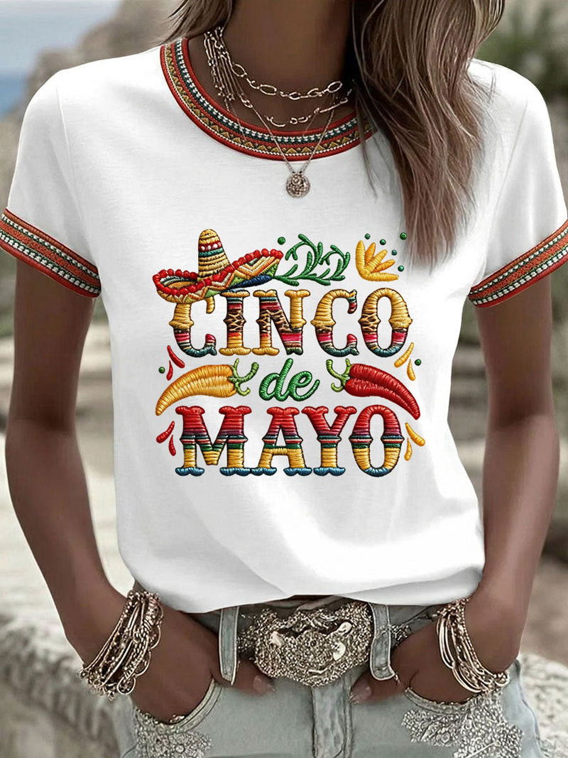 Cinco De Mayo Maxico Heritage T-Shirt Mexico Pride Tee Present For Girlfriend