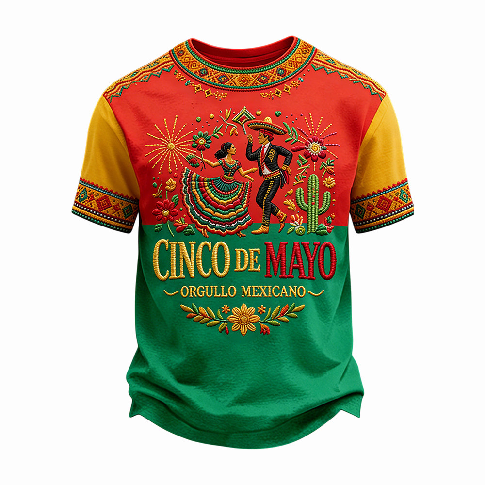 Cinco De Mayo Mexican Dance Couple Shirt Fiesta Clothing Cool Mexican Gifts