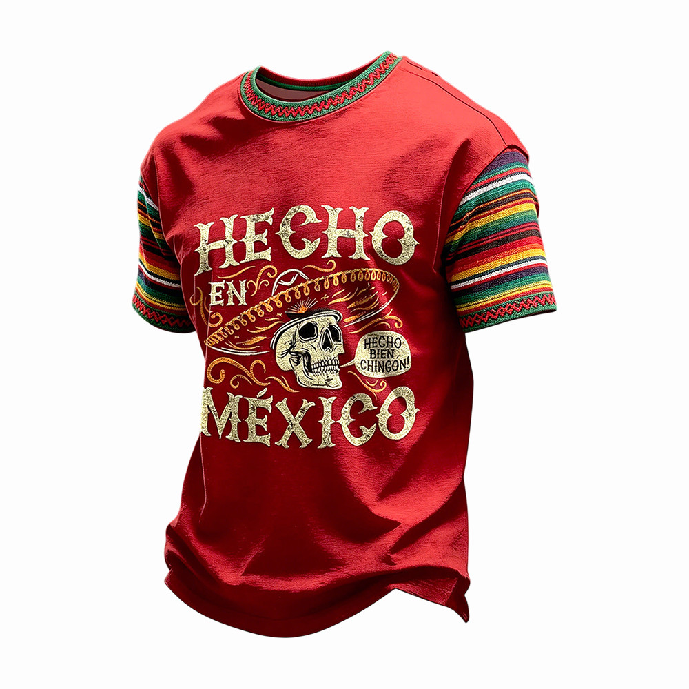 Cinco De Mayo Mexico Pride T-Shirt Mexican American Culture Shirt Father's Day Gift