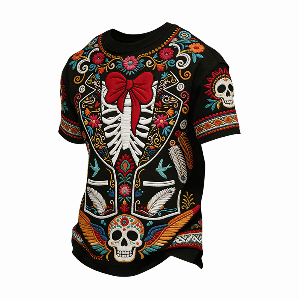 Cinco De Mayo Parade T-Shirt Skeleton Mexican Mariachi Shirt Gifts For Fiesta Lovers