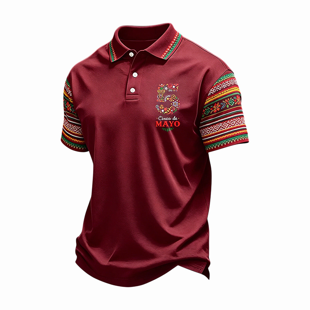 Cinco De Mayo Polo Shirt Mexico Festival Merch Mexican Americans Clothing Gifts Ideas