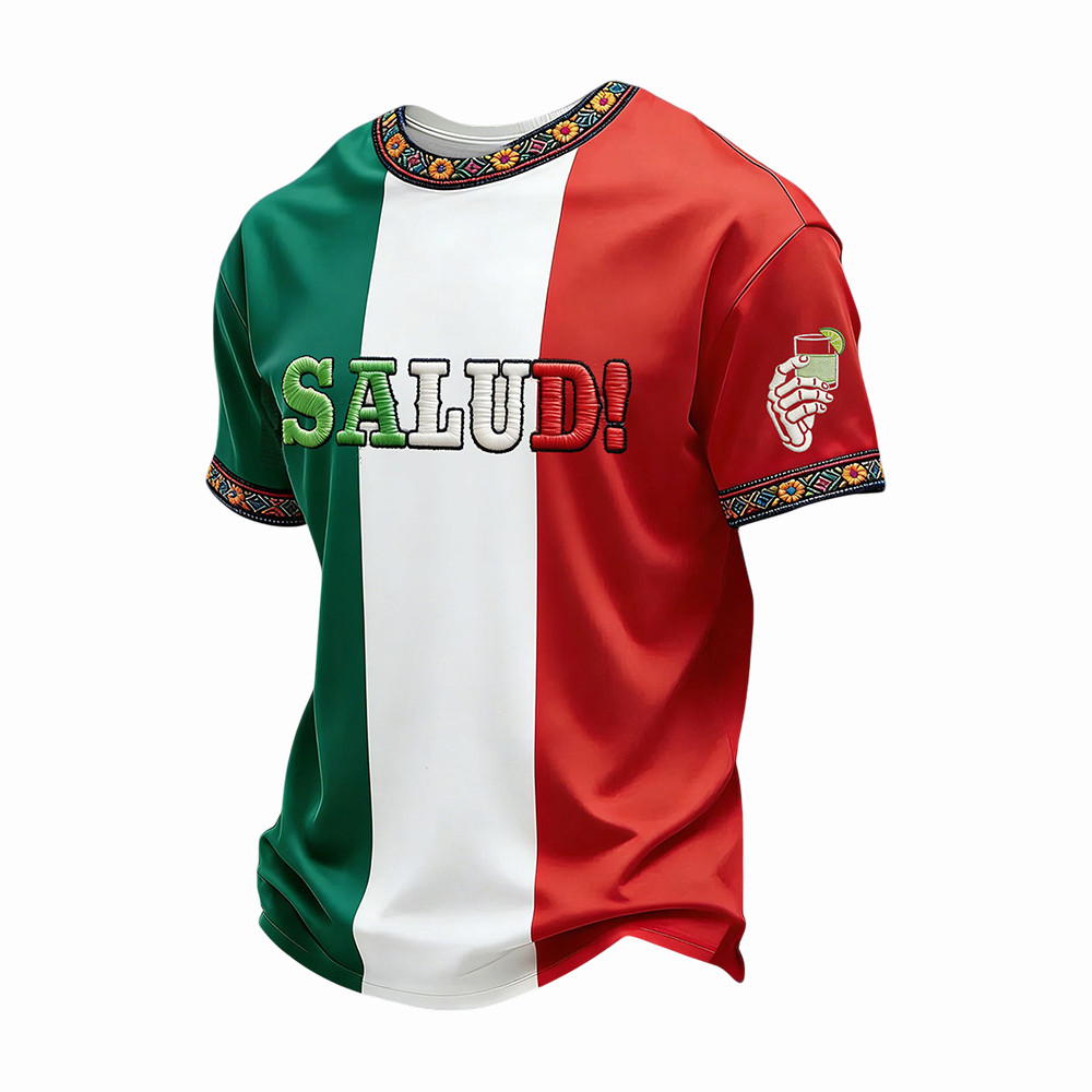 Cinco De Mayo Salud T-Shirt Margarita Mexican Themed Apparel Gift Ideas For Him