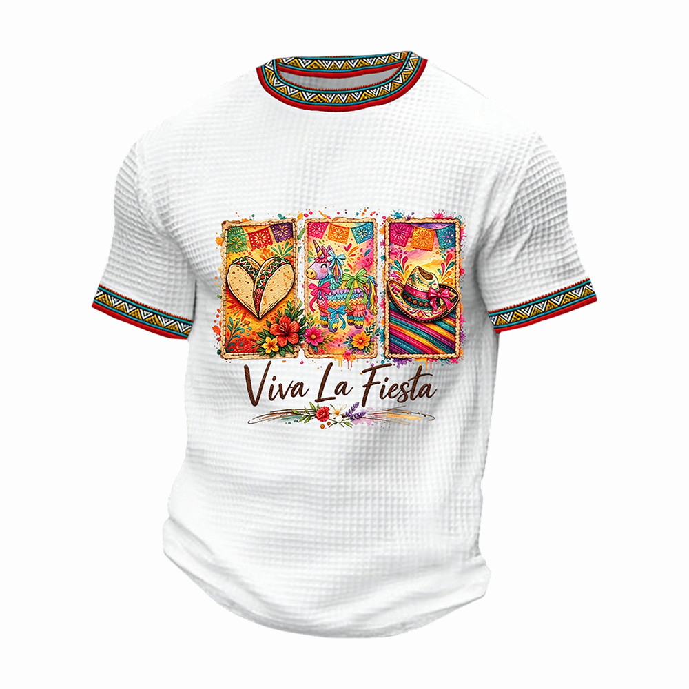 Cinco De Mayo Viva La Fiesta T-Shirt Mexico Festival Clothes Present For Father