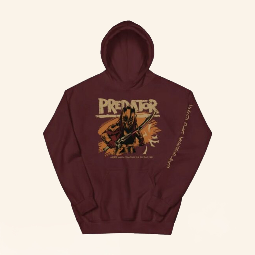 Cinemark Merch Badlands Yautja Hoodie Best Gifts For Brother Cinemark Merch Badlands Yautja Hoodie Best Gifts For Brother