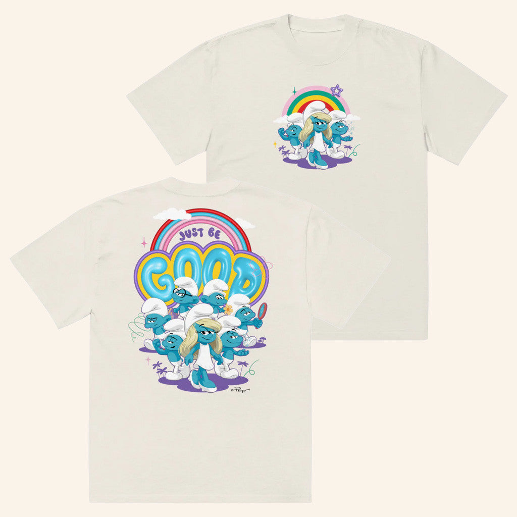Cinemark Merch Smurfs Collection Smurfs Just Be Good T-Shirt Gift For Fan