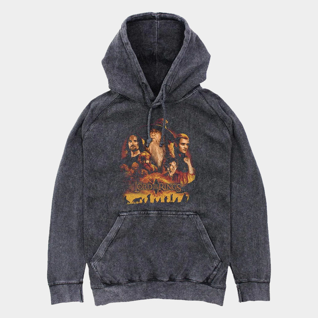 Cinemark Merch The Lord Of The Rings Characters Hoodie Gifts For Movie Lovers-1