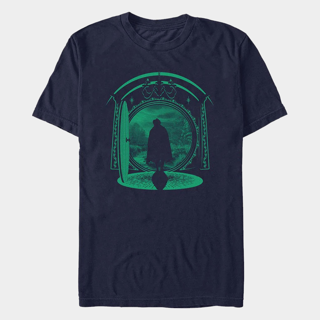 Cinemark Merch The Lord Of The Rings Door Silhouette T-Shirt Best Gifts For Movie Lovers-1 Cinemark Merch The Lord Of The Rings Door Silhouette T-Shirt Best Gifts For Movie Lovers-1