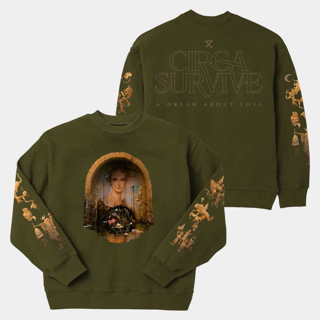 Circa Survive Merch 2026 A Dream About Love Sweatshirt Music Lover Gifts For Him Circa Survive Merch 2026 A Dream About Love Sweatshirt Music Lover Gifts For Him