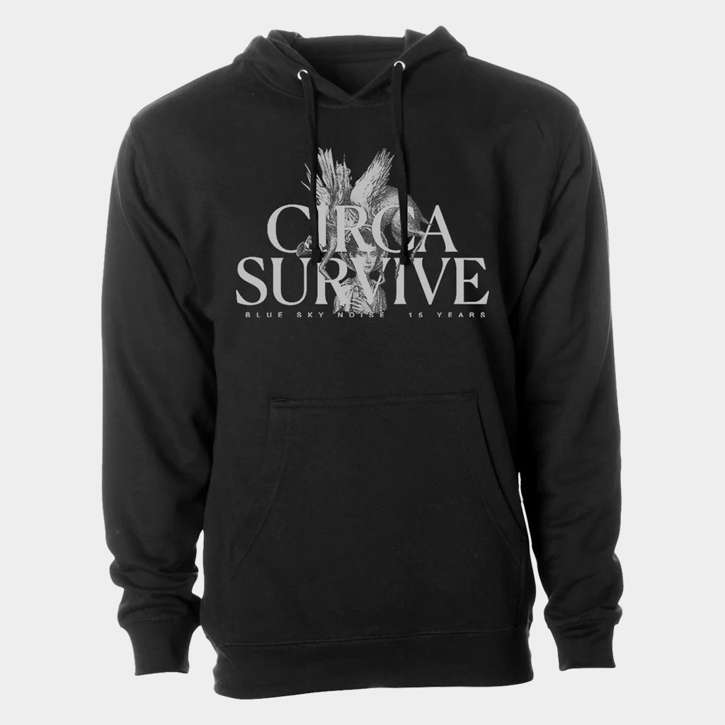 Circa Survive Merch 2026 Blue Sky Noise 15 Years Hoodie Gifts For Music Fans
