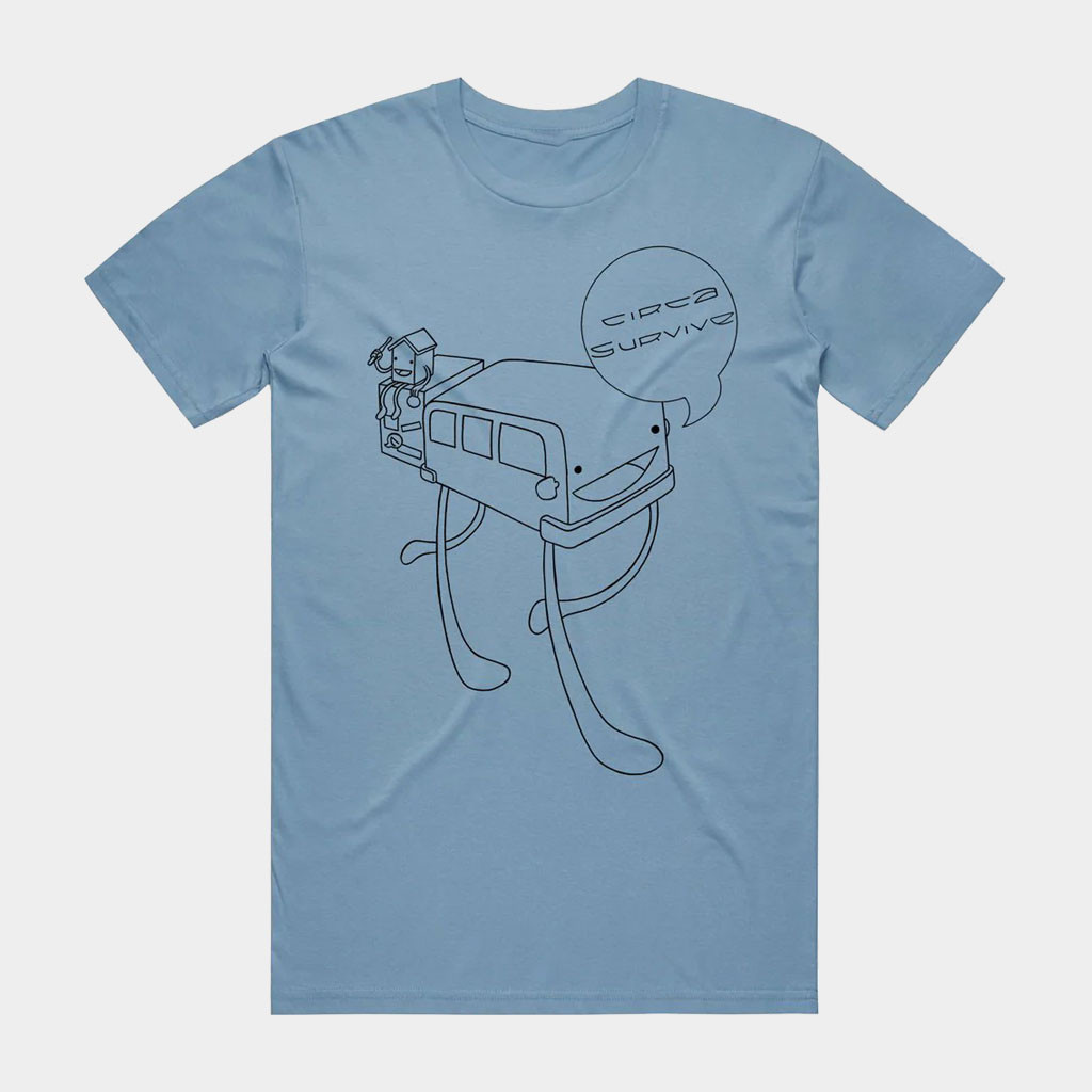 Circa Survive Merch 2026 Bus Shirt Presents For Rock Music Lovers