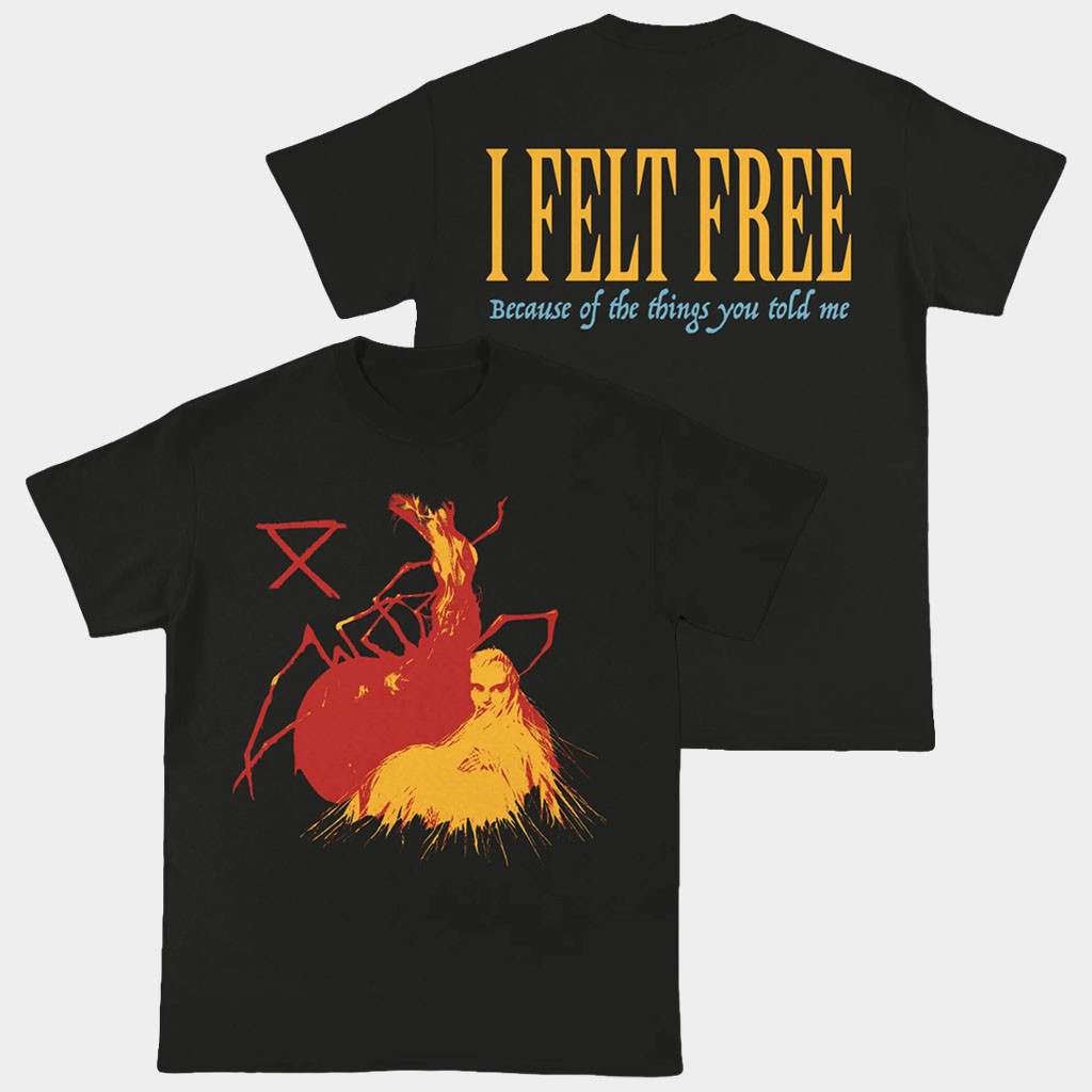 Circa Survive Merch 2026 I Felt Free Shirt Gifts For A Rock Music Lover