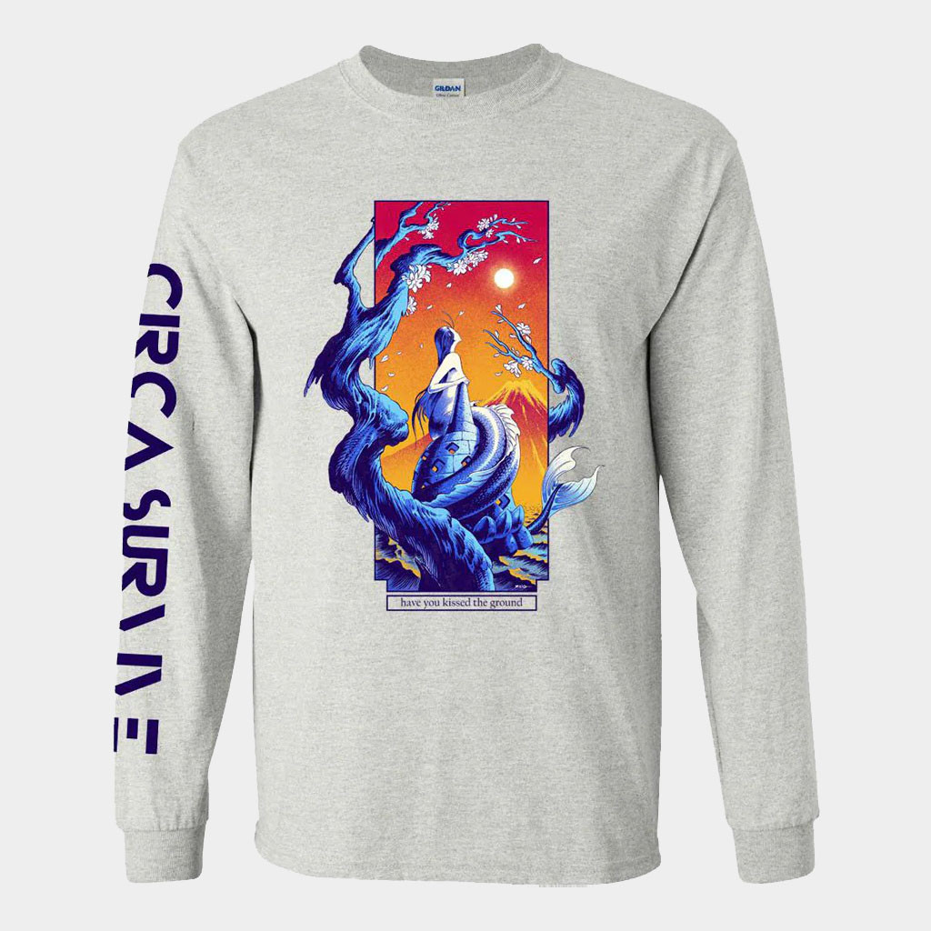 Circa Survive Merch 2026 Kissed The Ground Long Sleeve Shirt Gifts For A Rock Music Lover
