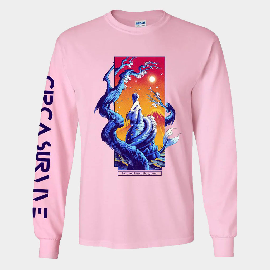 Circa Survive Merch 2026 Kissed The Ground Long Sleeve Shirt Music Gift Ideas For Her