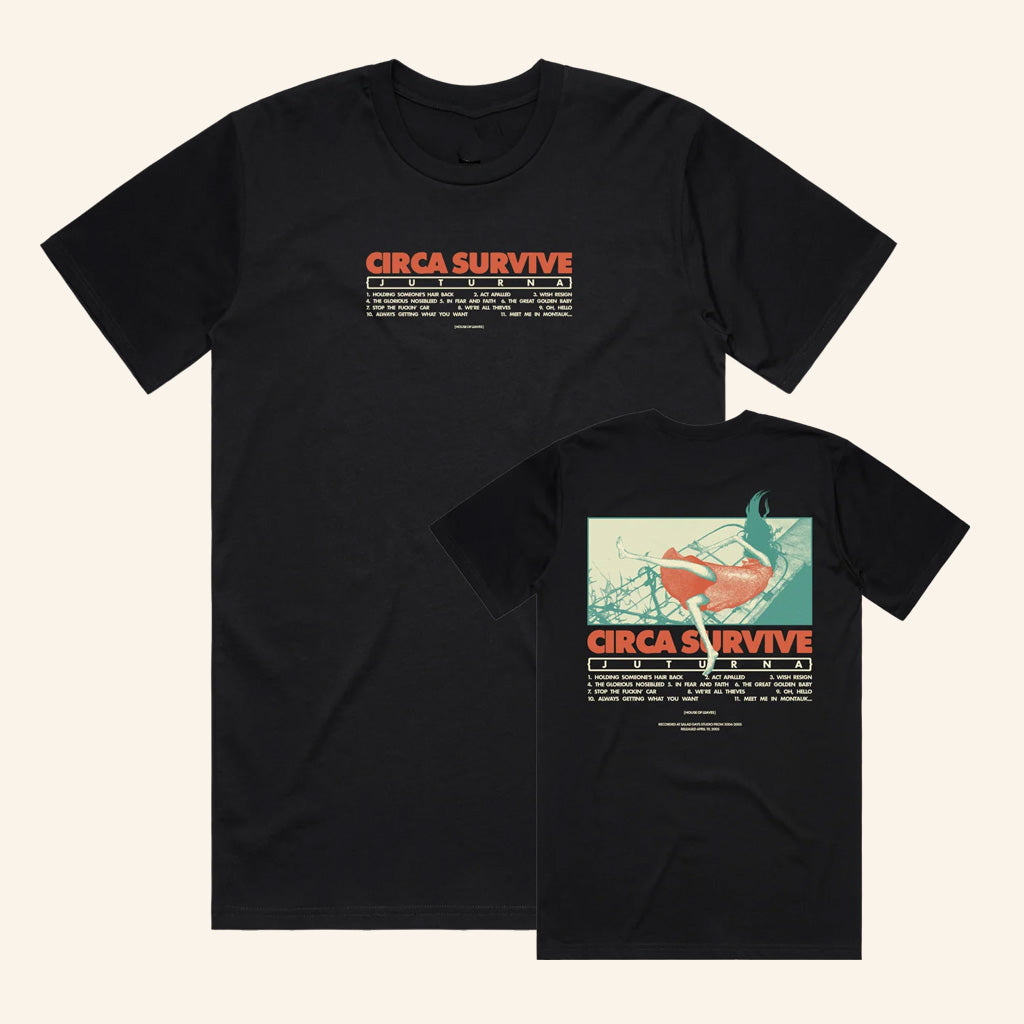 Circa Survive Merch Juturna Tracklist Shirt Gifts For Besties Circa Survive Merch Juturna Tracklist Shirt Gifts For Besties