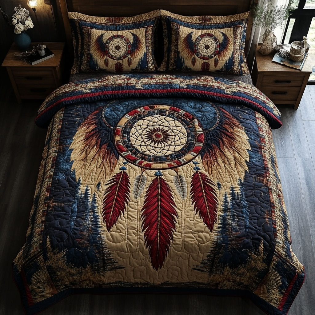 Circle of Hope Quilted Bedding Set Holiday Duvet Covers Good Native American Themed Gifts
