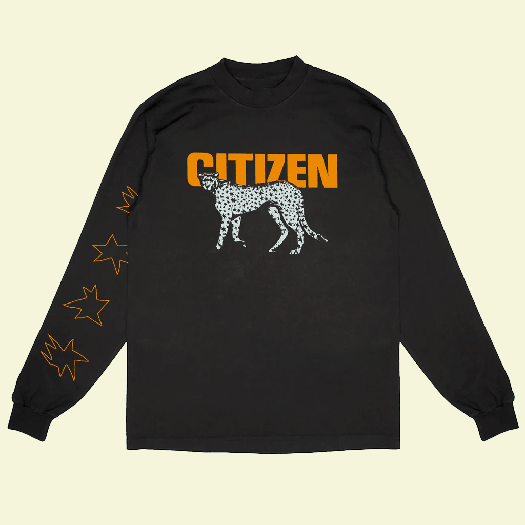 Citizen Band Merch Cheetah Long Sleeve T-Shirt Birthday Gifts For Rock Lovers