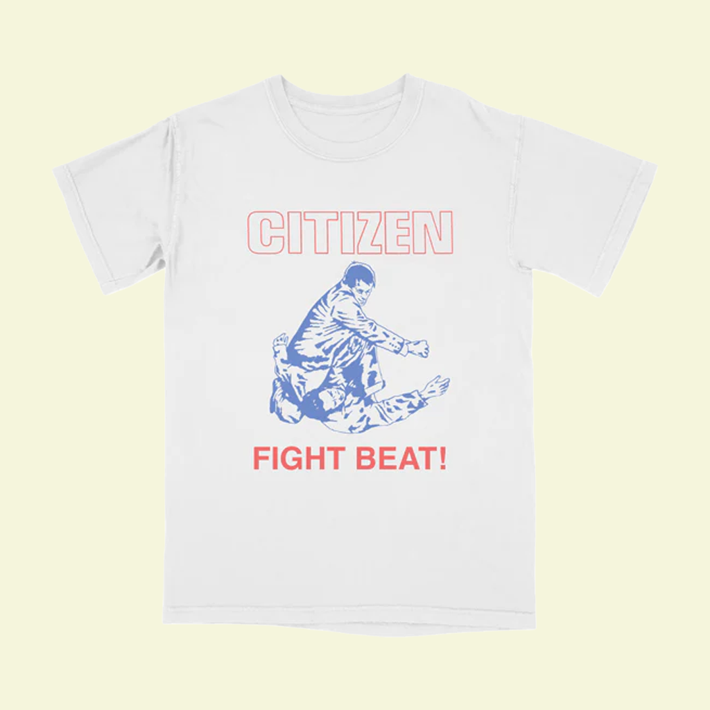 Citizen Band Merch Fight Beat T-Shirt Citizen Shirt Present For Husband Rock Lovers
