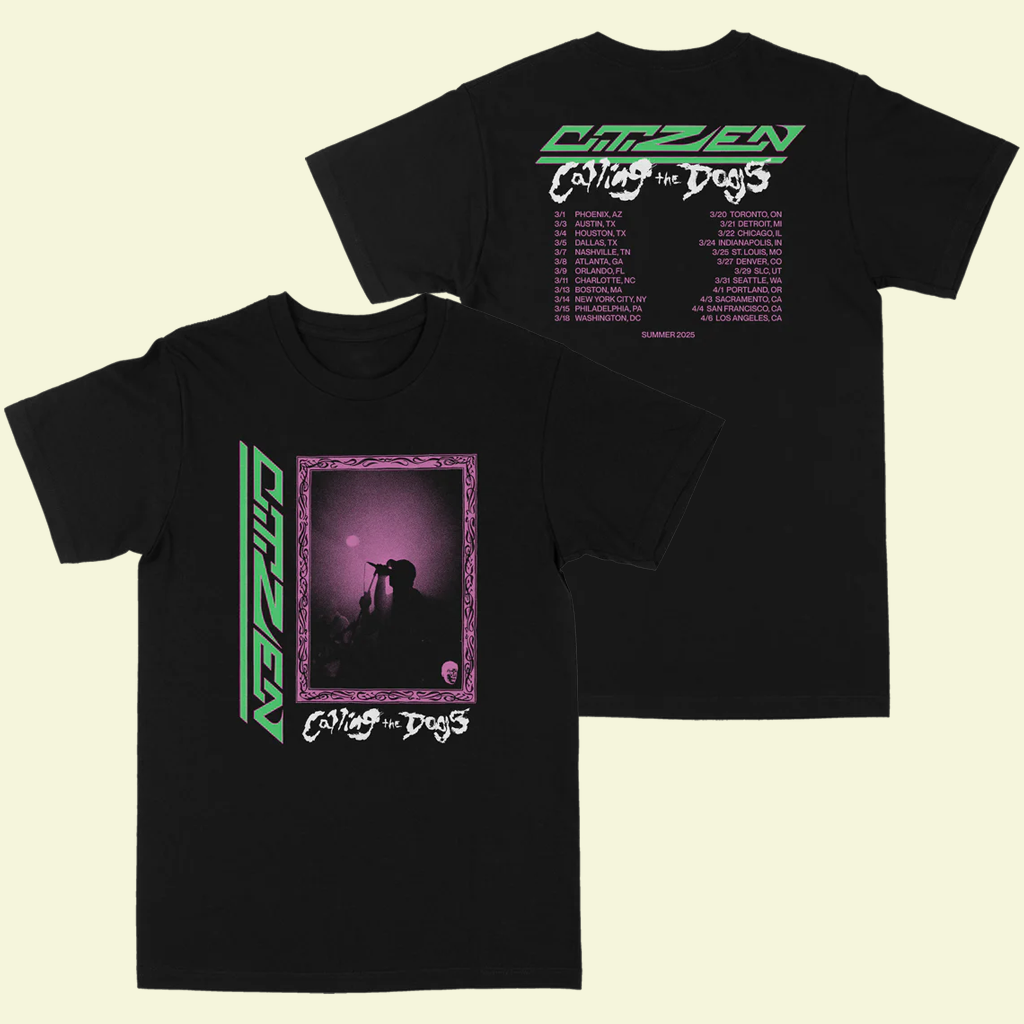 Citizen Band Merch Frame 2025 Tour T-Shirt Citizen Shirt Gifts For Husband Rock Lovers